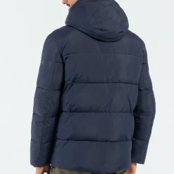 Homme Mise Au Green Doudoune courte bleu marine