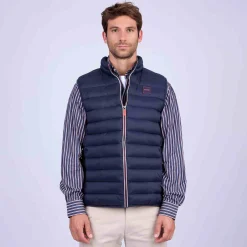 Homme Mise Au Green Doudoune Curtis bleu marine