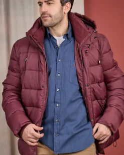 Homme Mise Au Green Doudoune matelassée manches longues rembourrage Sorona®