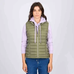 Femme Mise Au Green Doudoune sans manches