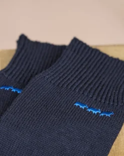 Homme Mise Au Green Gants Connie bleu marine