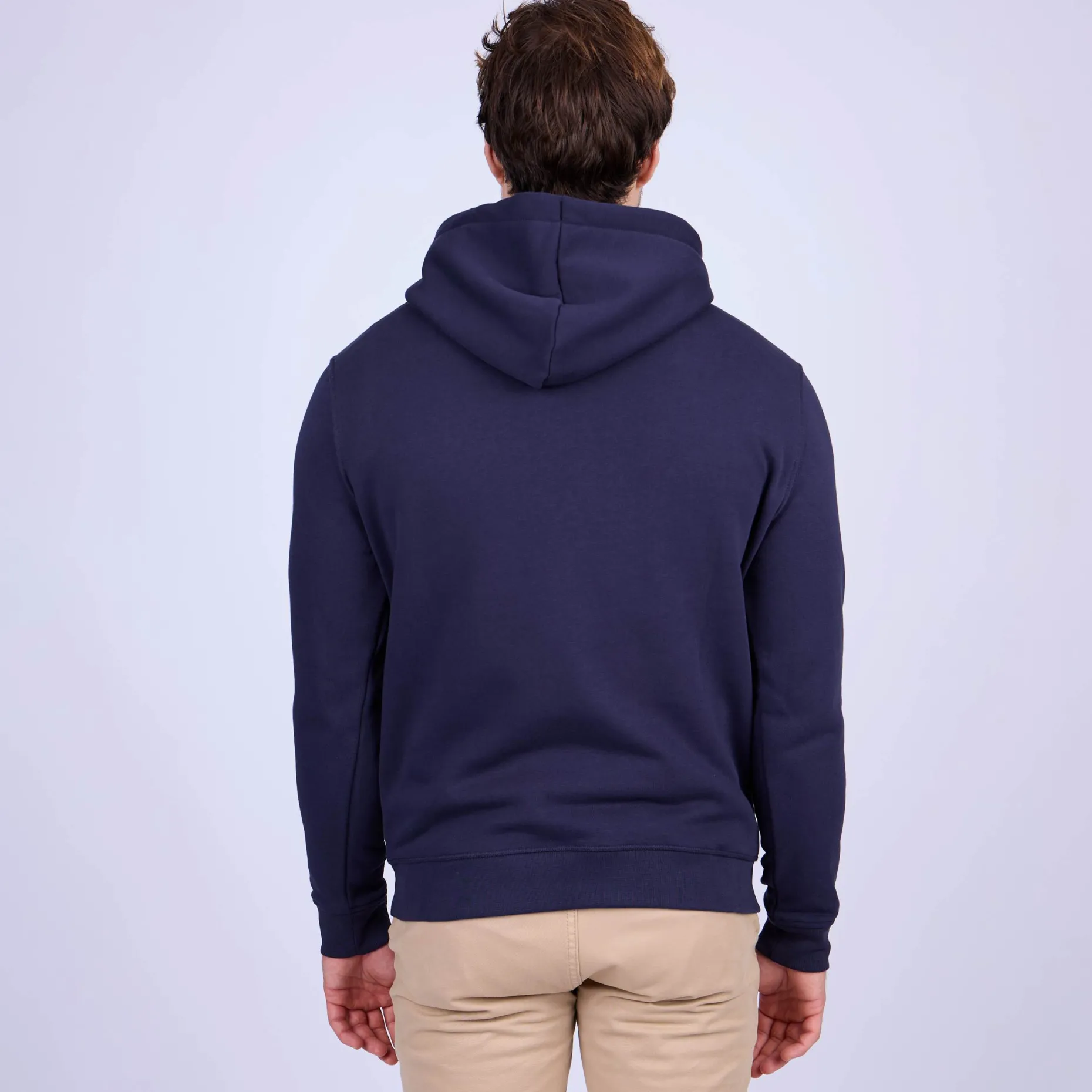 Homme Mise Au Green Hoodie blason bleu marine