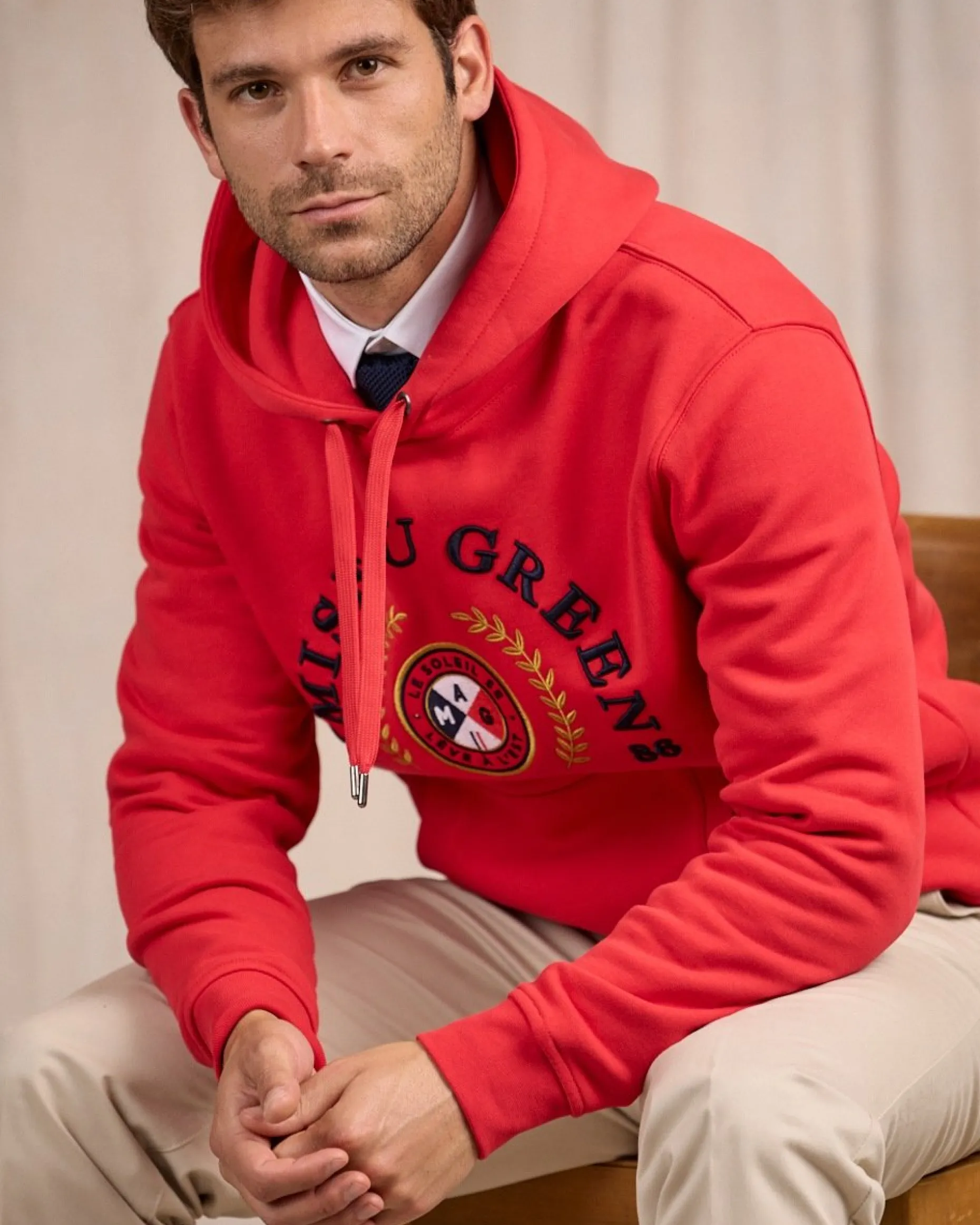 Homme Mise Au Green Hoodie blason