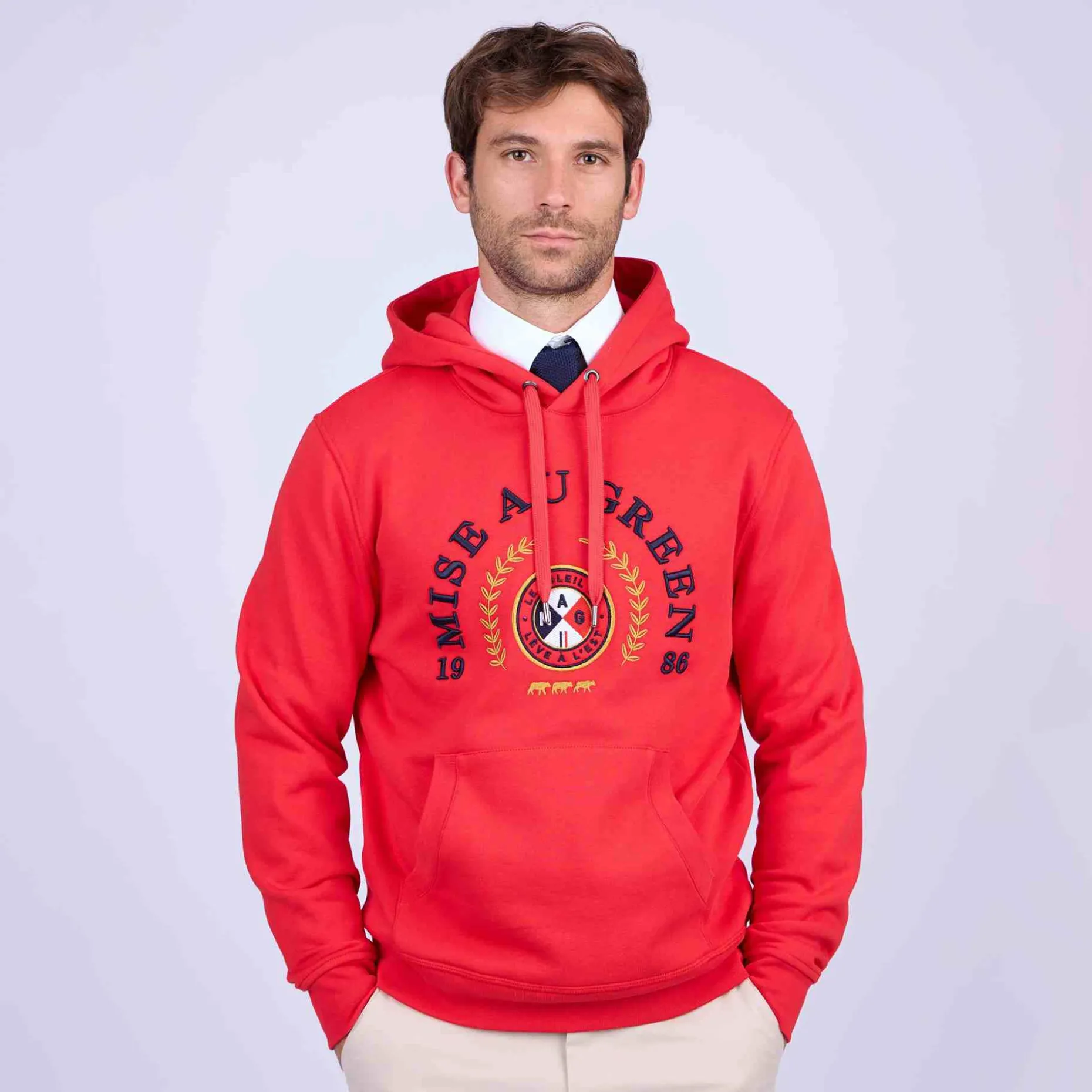 Homme Mise Au Green Hoodie blason