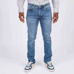 Homme Mise Au Green Jean Anto bleach blue