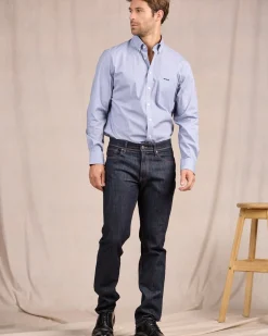 Homme Mise Au Green Jean brut