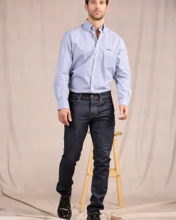 Homme Mise Au Green Jean brut