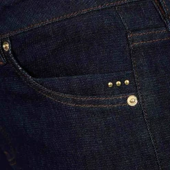 Femme Mise Au Green Jean Charly bleu brut