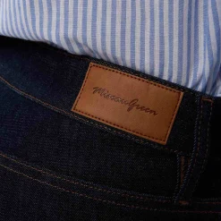 Femme Mise Au Green Jean Charly bleu brut