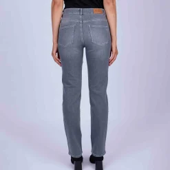 Femme Mise Au Green Jean Charly grey bleached