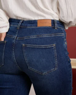 Femme Mise Au Green Jean Charly mid blue