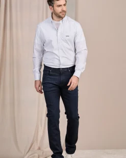 Homme Mise Au Green Jean coupe droite