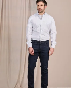 Homme Mise Au Green Jean coupe droite