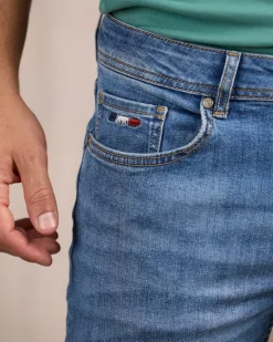 Homme Mise Au Green Jean Super Flex bleach blue