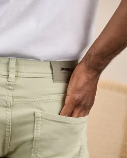 Homme Mise Au Green Jean Super Flex kaki clair