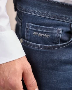 Homme Mise Au Green Jogg Jean blue black