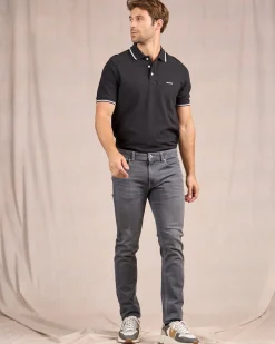 Homme Mise Au Green Jogg Jean gris moyen