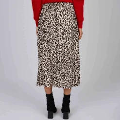 Femme Mise Au Green Jupe léopard