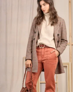 Femme Mise Au Green Manteau Célina