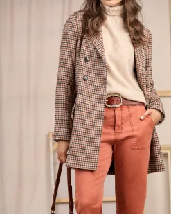 Femme Mise Au Green Manteau Célina