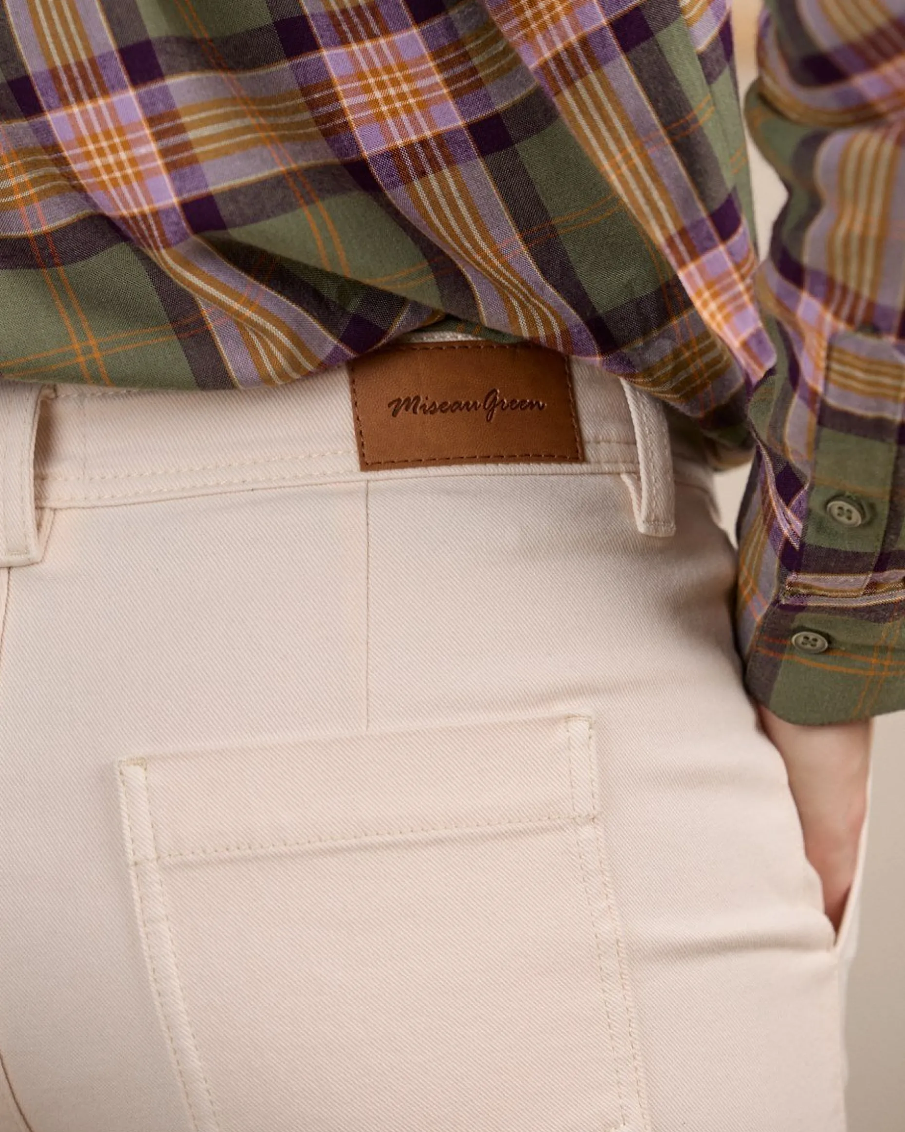 Femme Mise Au Green Pantalon à poches charpentier