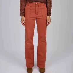 Femme Mise Au Green Pantalon à poches charpentier