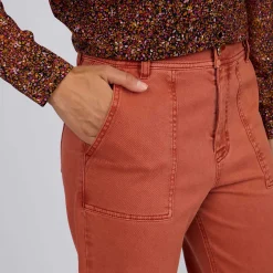 Femme Mise Au Green Pantalon à poches charpentier