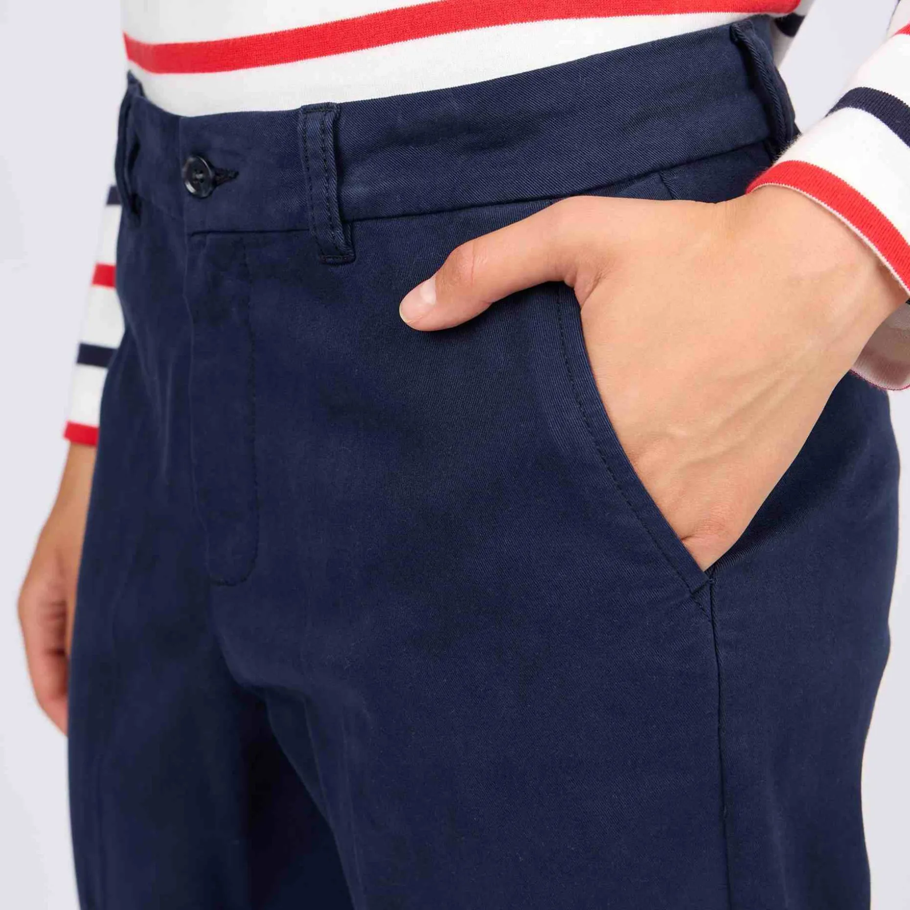 Femme Mise Au Green Pantalon Casper bleu marine