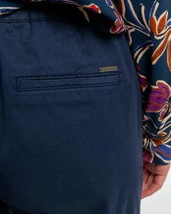 Femme Mise Au Green Pantalon chino bleu marine