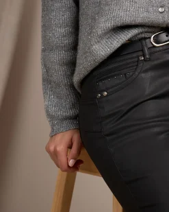 Femme Mise Au Green Pantalon enduit