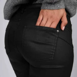 Femme Mise Au Green Pantalon enduit