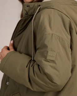 Femme Mise Au Green Parka Charly