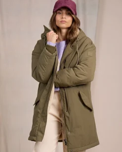 Femme Mise Au Green Parka Charly