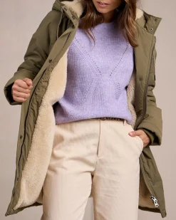 Femme Mise Au Green Parka Charly