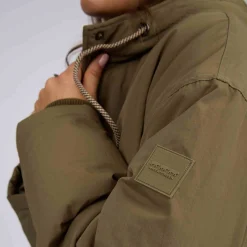 Femme Mise Au Green Parka Charly