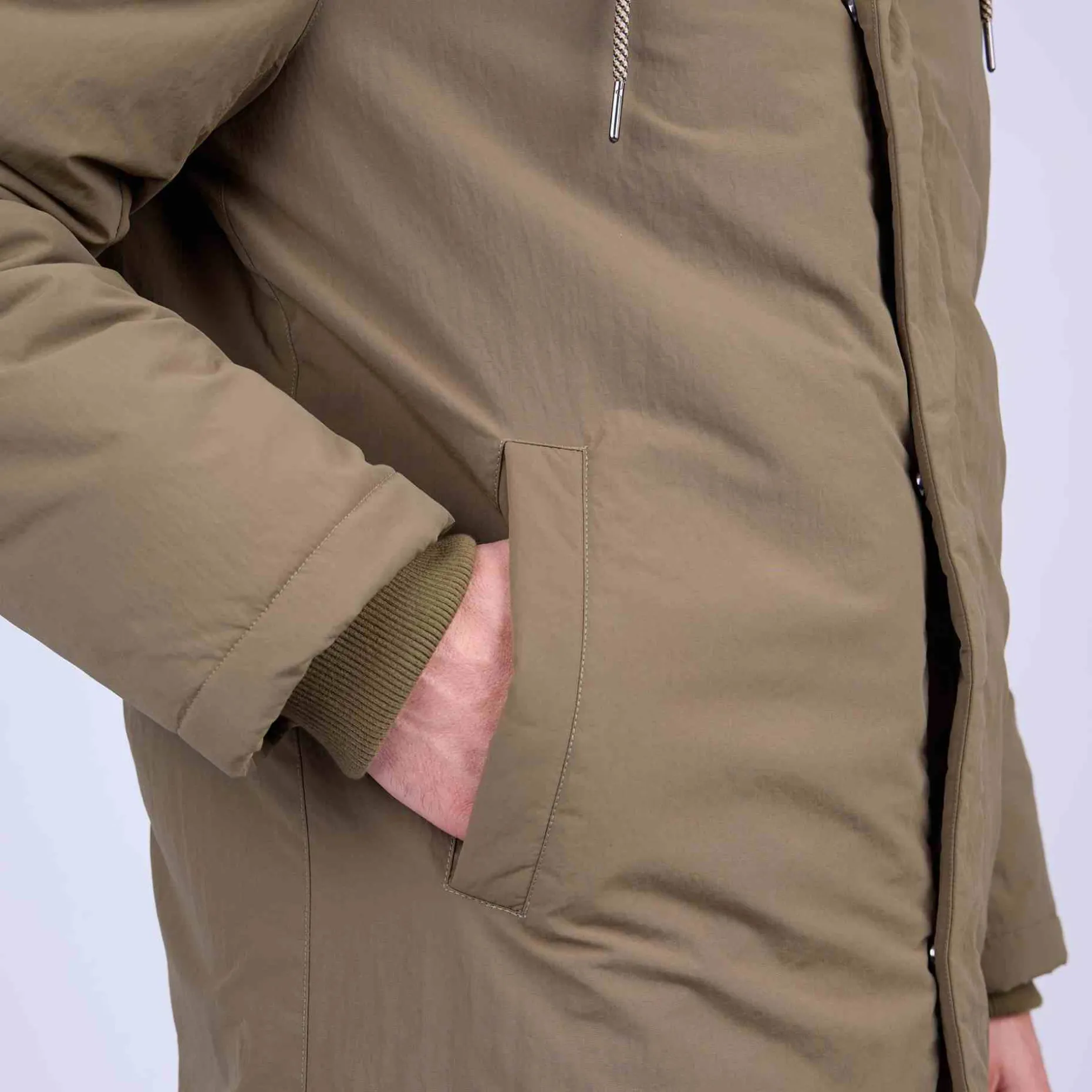 Homme Mise Au Green Parka d'hiver