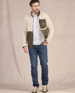 Homme Mise Au Green Polaire bi-matière