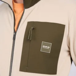 Homme Mise Au Green Polaire bi-matière