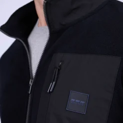 Homme Mise Au Green Polaire bi-matière