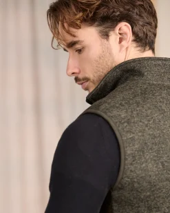 Homme Mise Au Green Polaire sans manches