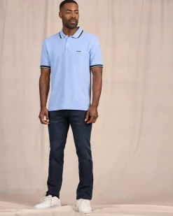 Homme Mise Au Green Polo à contraste