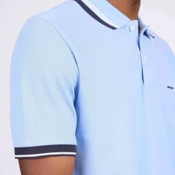 Homme Mise Au Green Polo à contraste