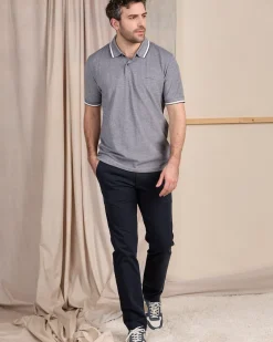 Homme Mise Au Green Polo Cédric bleu marine