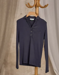 Femme Mise Au Green Polo Coralie bleu marine