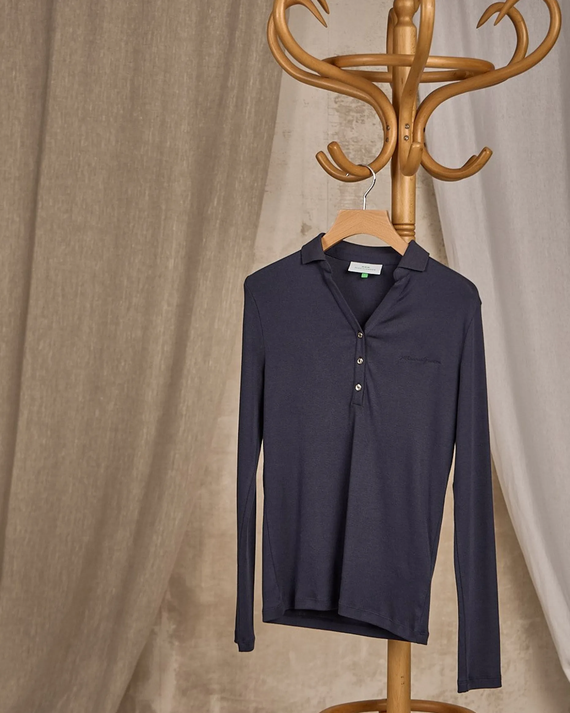 Femme Mise Au Green Polo Coralie bleu marine