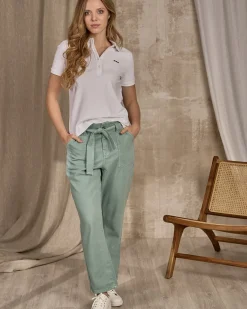 Femme Mise Au Green Polo Diana