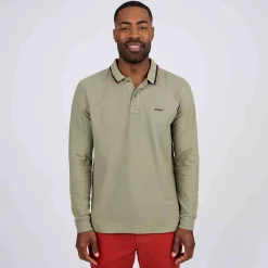 Homme Mise Au Green Polo détail col