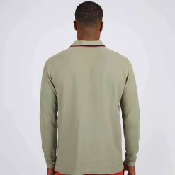 Homme Mise Au Green Polo détail col