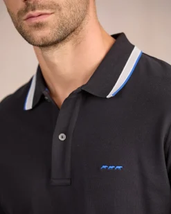 Homme Mise Au Green Polo détail col