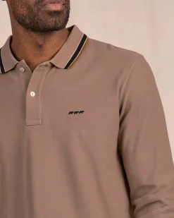 Homme Mise Au Green Polo détail col